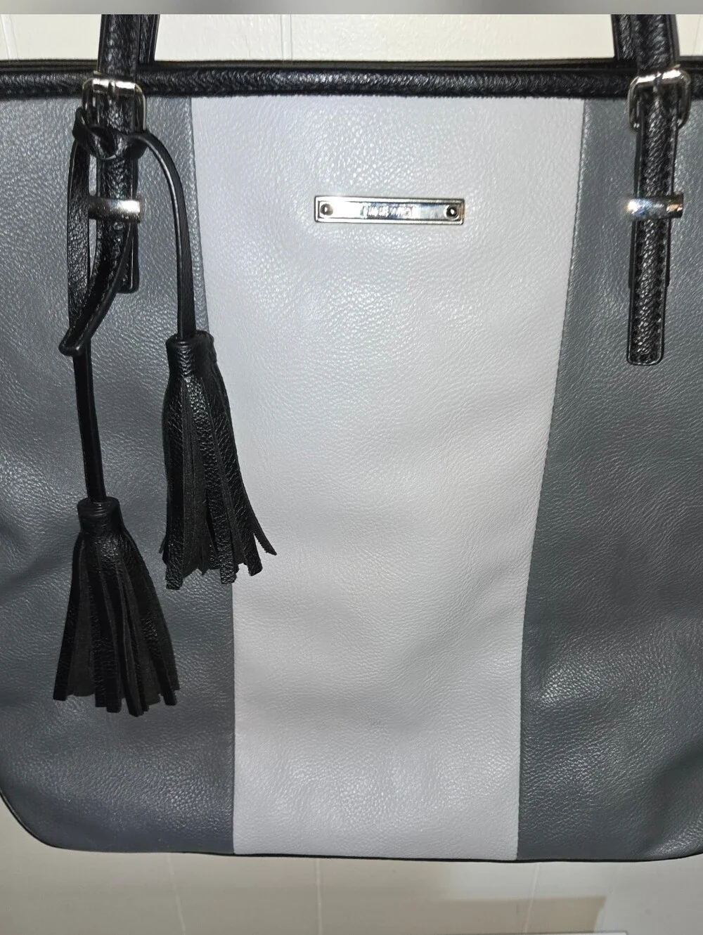 Set/2 Nine West It Girl Tote Bag & No Name Leopard Print Bag